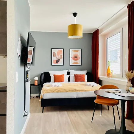 Appartement Klassen - Exklusives Am Hbf - Kueche, Netflix, Kingsizebett