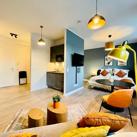 Appartement Klassen - Exklusives Am Hbf - Kueche, Netflix, Kingsizebett *