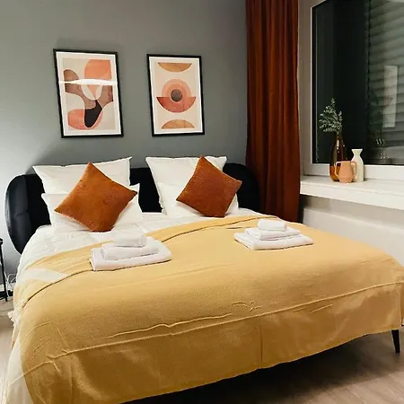 Appartement Klassen - Exklusives Am Hbf - Kueche, Netflix, Kingsizebett *