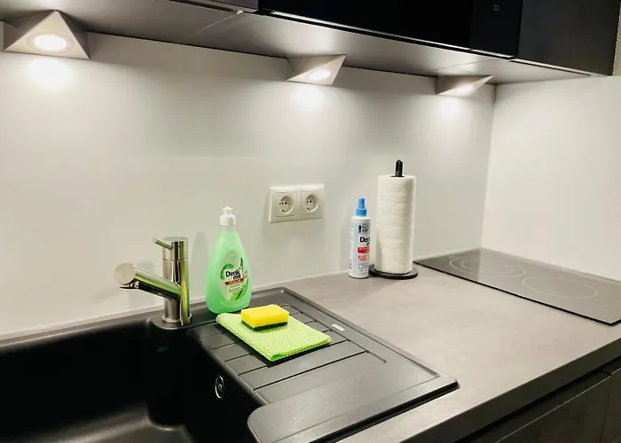 Klassen - Exklusive Am Hbf - Kueche, Netflix 아파트